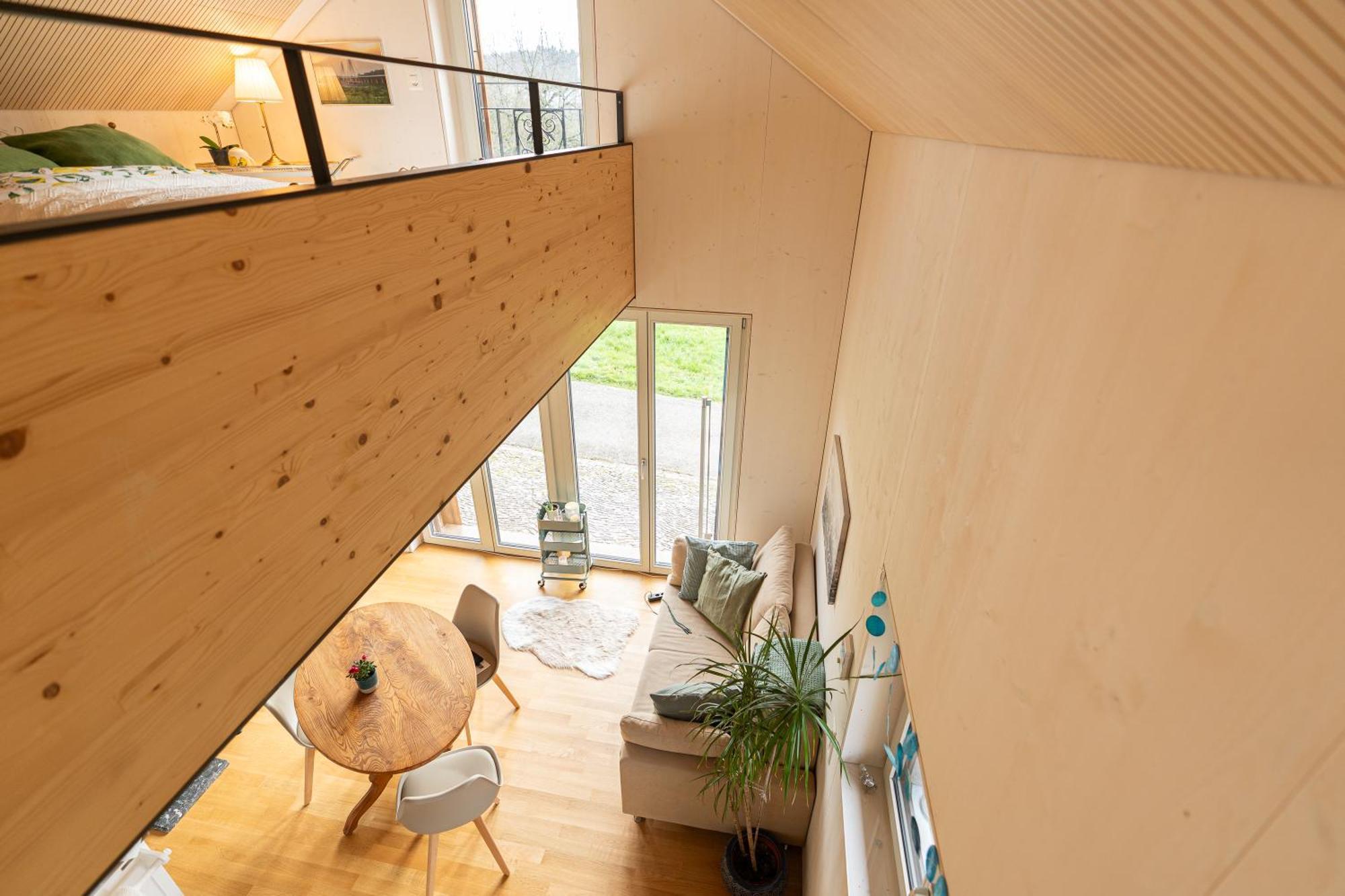 Tiny House Chez Claudine - Relaxen, Workspace, Naehe Thermen, Netflix, Free Parking & Wifi Brugg  Exterior foto